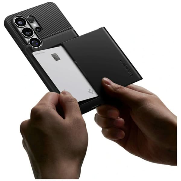 Spigen Slim Armor CS-cover til Galaxy S26 Ultra, sort