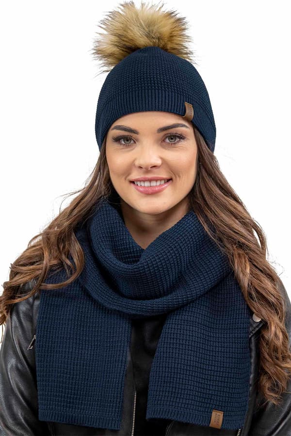 Vivisence 7041 marinblå uni-hatt