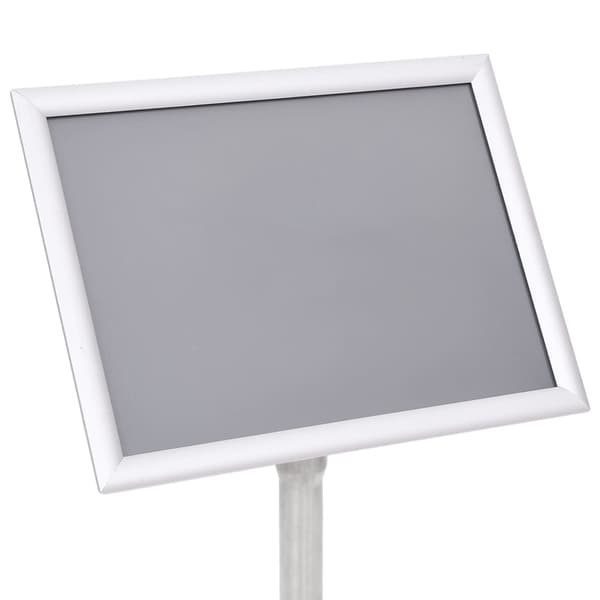 vidaXL A4 plakatstativ, sølv, aluminiumslegering