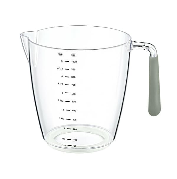 1 litran vihreä mittakuppi