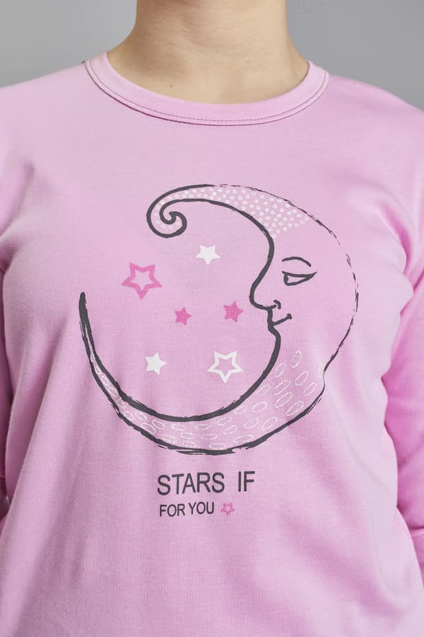 Antilia flickpyjamas, långärmad, långbyxor, 2 år
