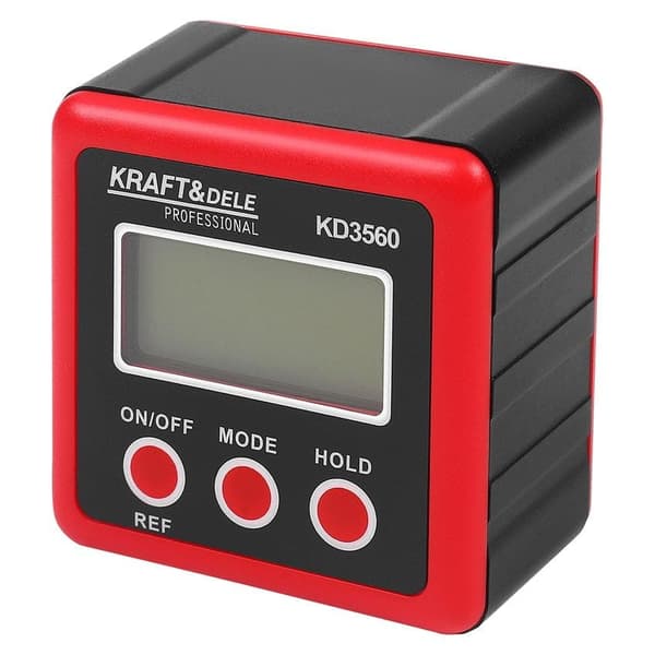 Digital elektronisk vinkelmåler med magnet KD3560