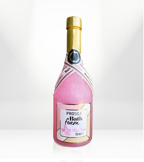 Prosilk - Badskum med rosendoft 750ml
