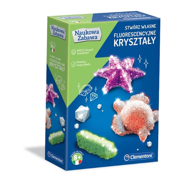 Fluorescerande kristaller. Clementoni 60584