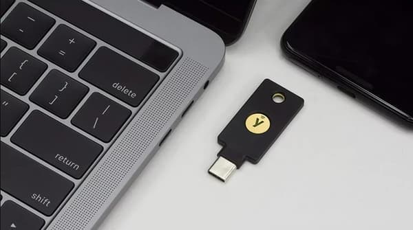 Yubico YubiKey 5C NFC USB-C säkerhetsnyckel