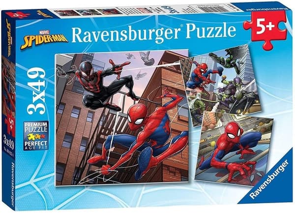 Pussel 3x49 Spiderman i aktion