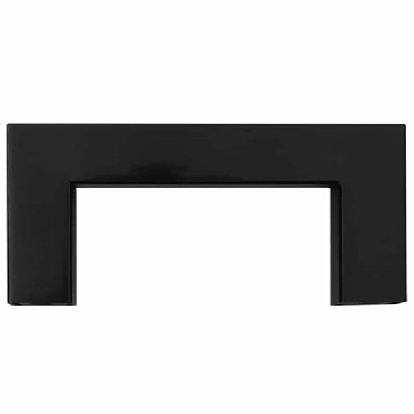 vidaXL skabsgreb 10 stk. sort 64 mm rustfrit stål