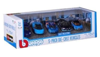 Køretøjer Blå Kollektion 5 stk. BBURAGO
