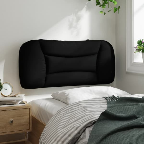 vidaXL hovedgærdehynde, sort, 80 cm, stof