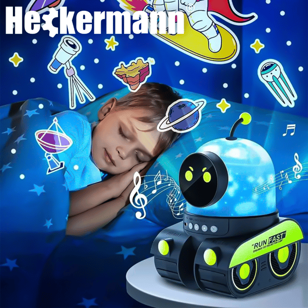 Heckermann WH-E03 Robot LED-stjärnprojektor