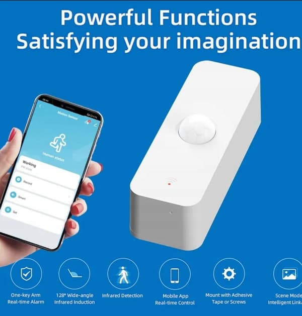 Tuya smart Zigbee PIR-rörelsesensorgateway krävs
