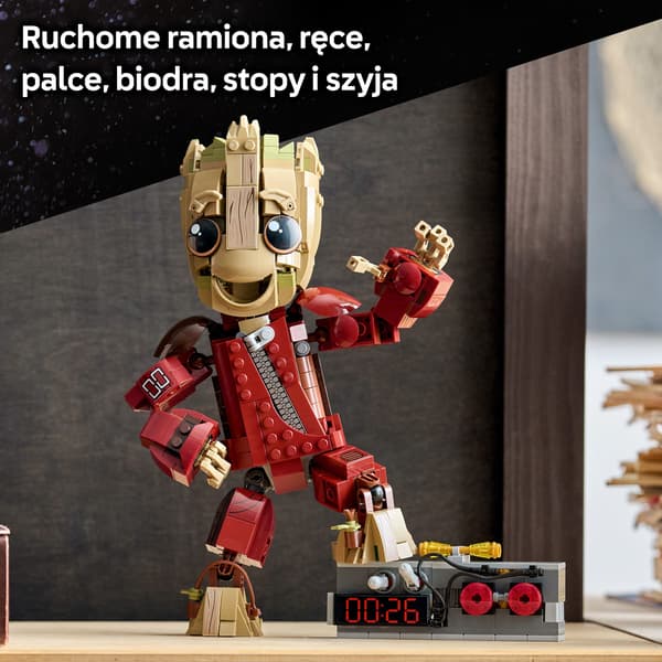 LEGO Super Heroes Marvel Groot i Ravager-dragt 604 dele (76341)