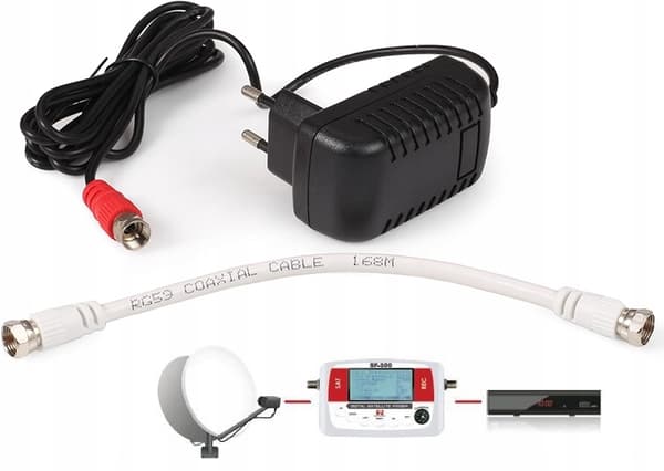 Red Eagle SF-500 DVB-S2 digital satellitsignalmåler