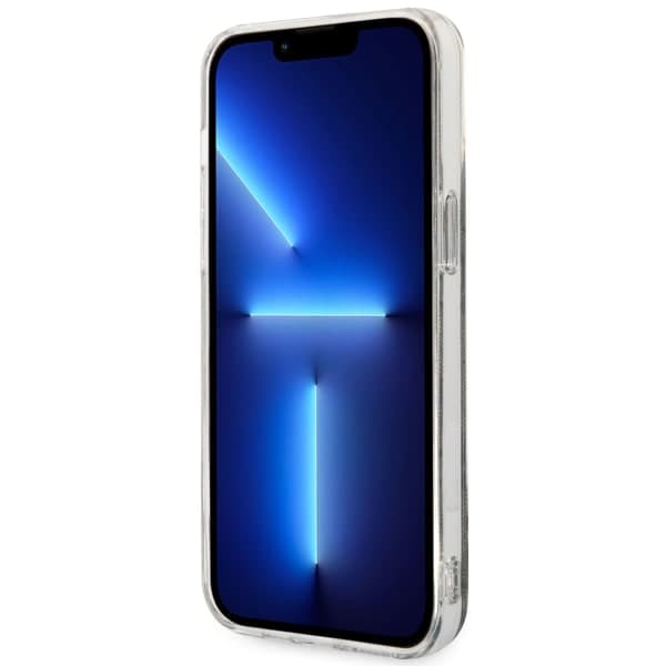 Guess IML 4G MagSafe -kotelo iPhone 14 Pro Maxille, ruskea