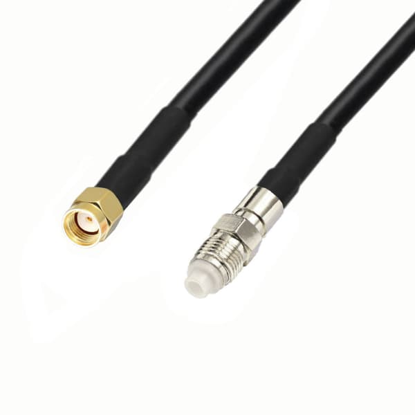 Antennekabel FME-stik / SMA-RP-stik H155 1m