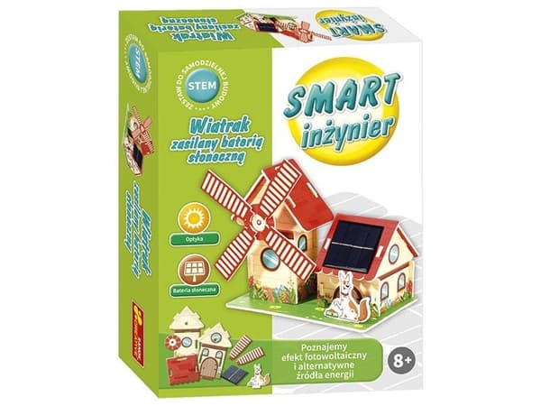 Smart ingenjör - en väderkvarn som drivs av ett solbatteri