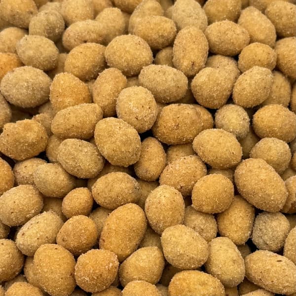 Jordnötter i ostpanering 500g