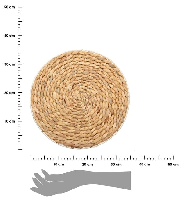 Hyacint bordskåner 35 cm