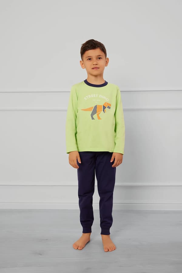 Rex pojkpyjamas, långärmad, långbyxor, 2 år