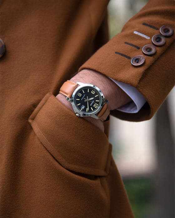 Herrklocka CASIO MTP-V004L-1B2 + LÅDA
