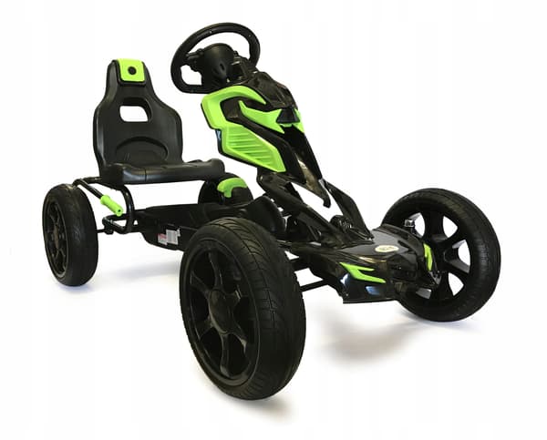 Trampgokart 1504 scout grön
