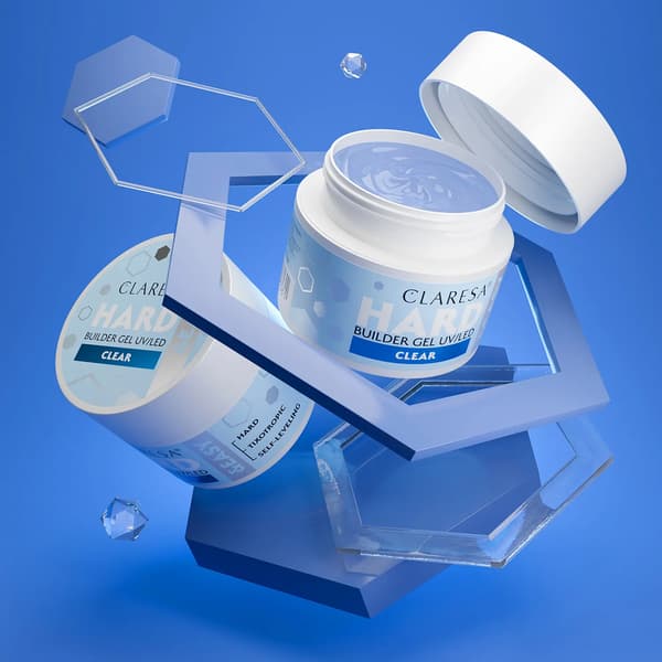 CLARESA Żel HARD&EASY BUILDER GEL CLEAR 12G