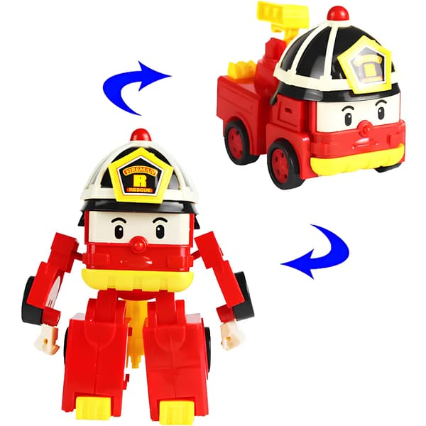Sæt med figurer - transformerbiler, 4 dele