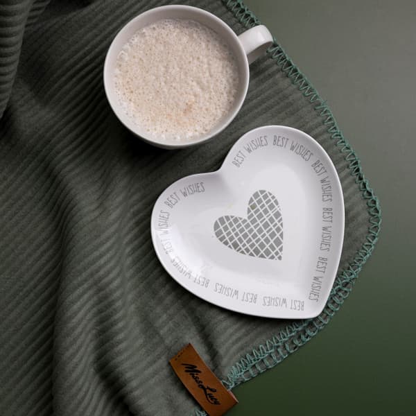 Florina Hearts Presentkopp och fat 460 ml