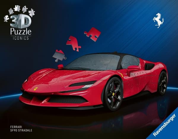 3D-palapeli Iconics Ferrari Stradale 108 palaa
