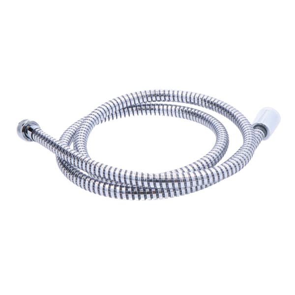 Bruserslange, forstærket, 1,5 m, 1/2" gevind, krom
