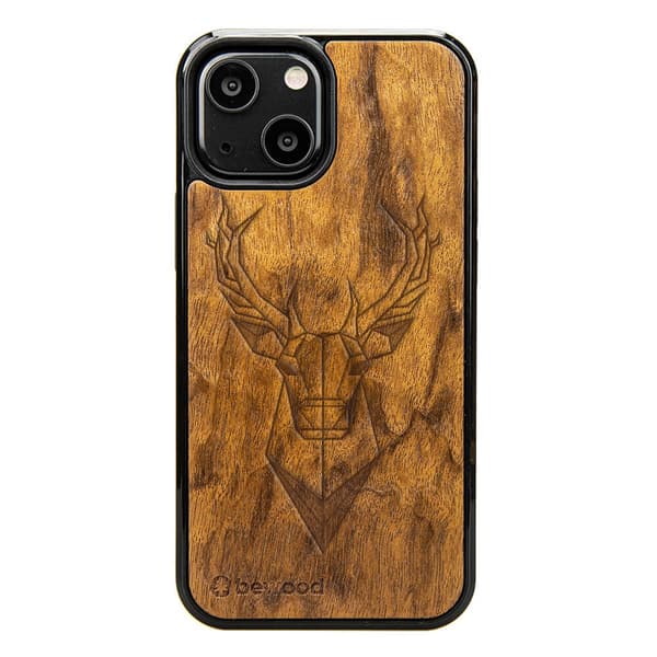 Trætaske til iPhone 13 Mini DEER IMBUIA