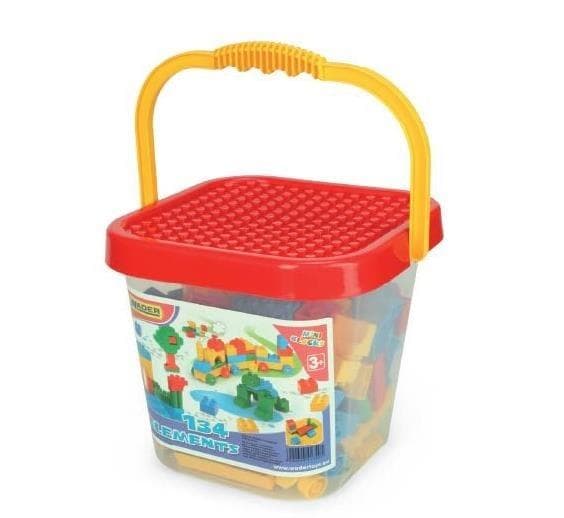 Miniblokit ämpärissä