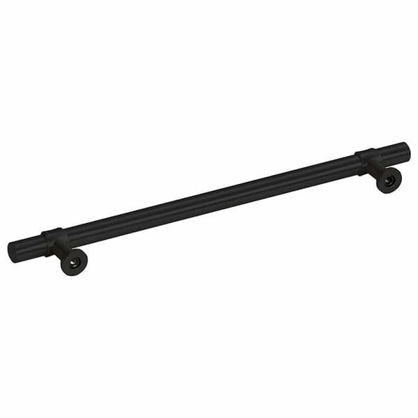 vidaXL skabsgreb 5 stk. sort 192 mm rustfrit stål