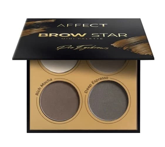 Affect Brow Star Mini øjenbrynsskyggepalette 8g