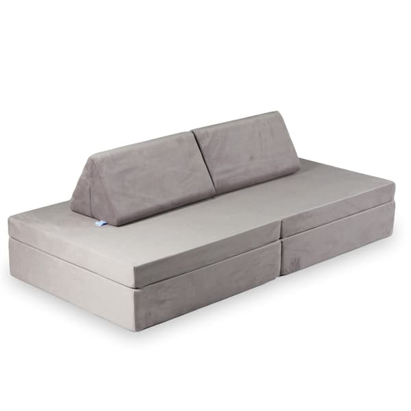 Montessori Comfort sammet lila leksoffa