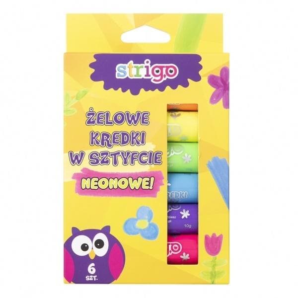 STRIGO Neon voksfarver 6 farver
