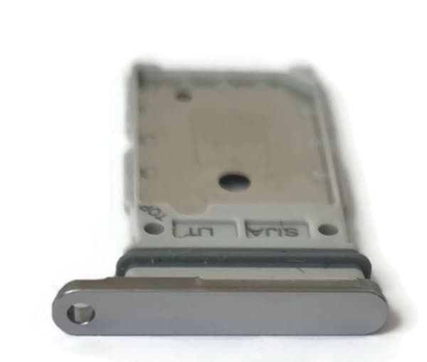 SIM-korthållare för Samsung Galaxy S22 / S22 Plus silver