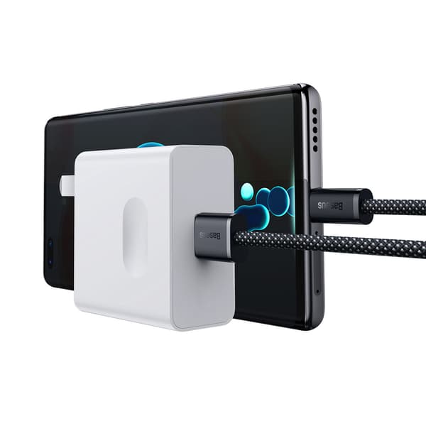 Dynamic Series USB-kabel USB-C 100W 1m Grå