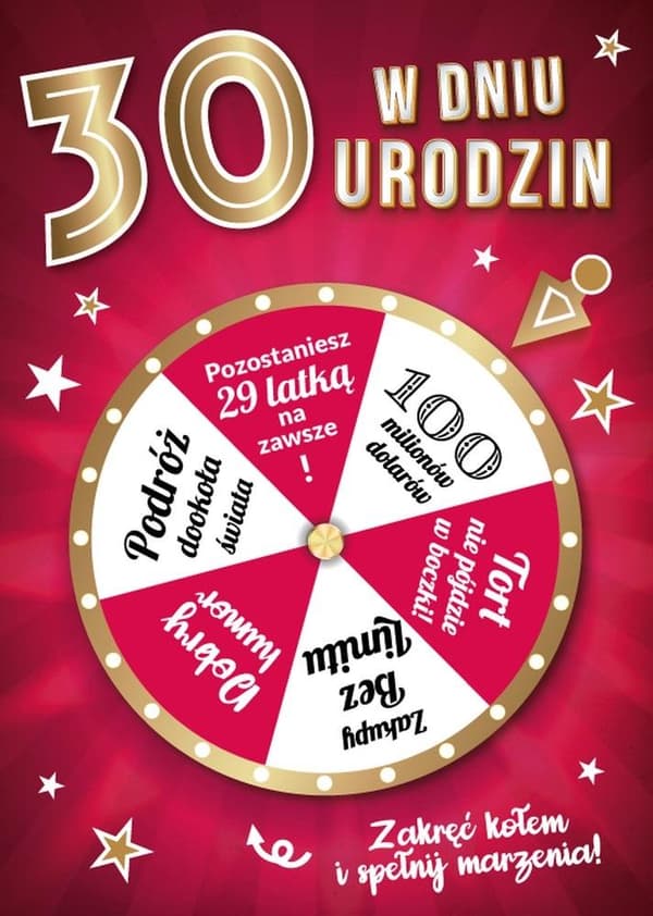Fødselsdagskort 30
