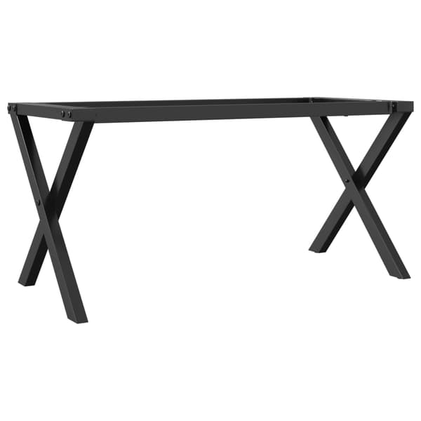 vidaXL X-formade soffbordsben 80x40x43 cm
