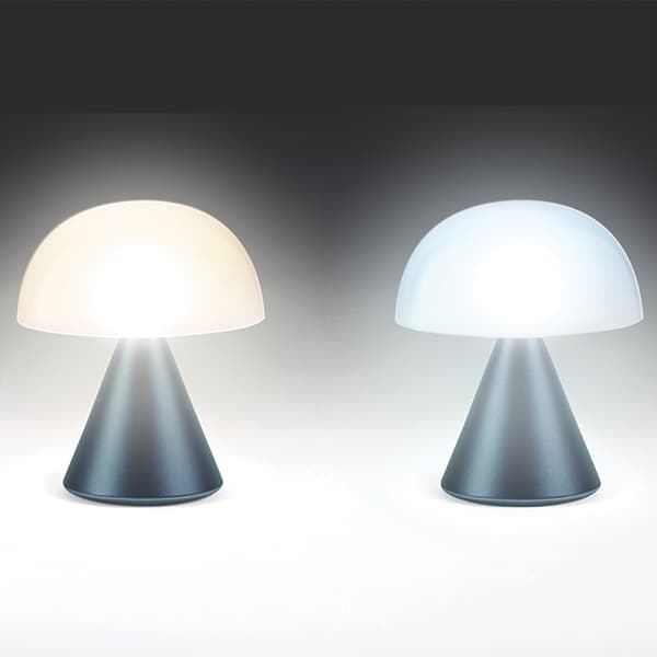 Mini LED-lampa Lexon Mina mörkblå