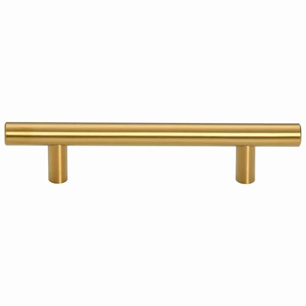 vidaXL skabsgreb, 10 stk., guld, 96 mm, rustfrit stål