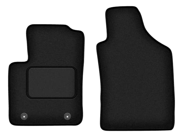 Måtter foran til: Ford Ka MK2 FL hatchback (2012-2018) sorte