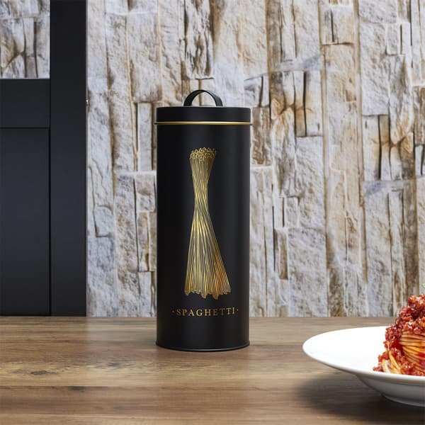 Oris sort og guld pastadåse