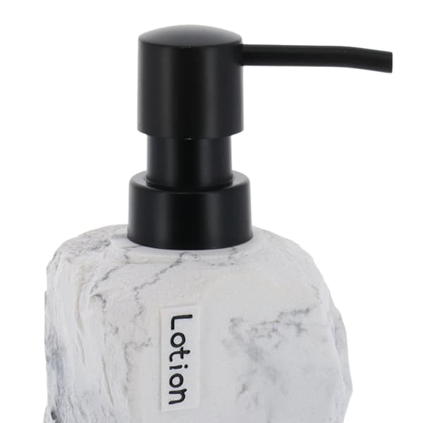 Paola tvålpump, stenmönster, marmor