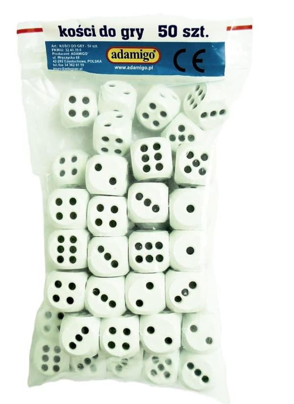 Terninger (sæt med 50)