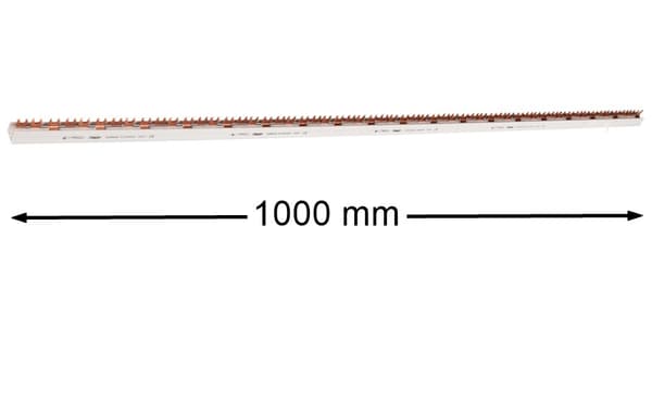 Haarukkakytkentäkisko 1F 63A 10mm2 57 moduulia HAGER