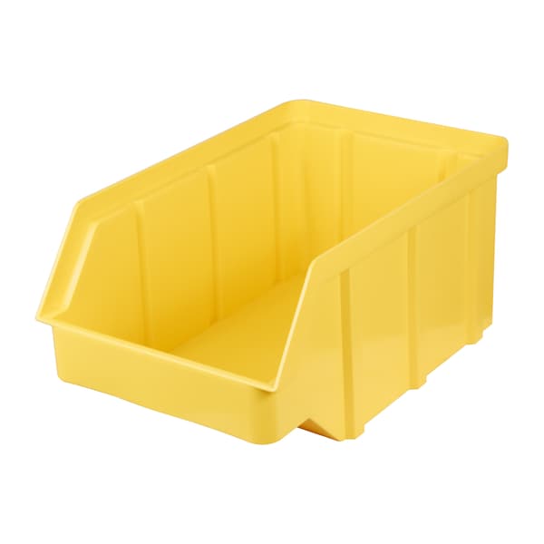 Værkstedscontainer model 2, mål 156 x 100 x 75, gul