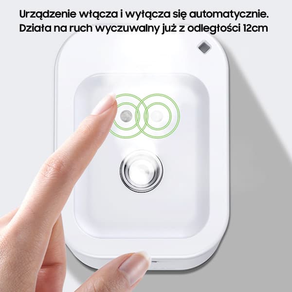 USAMS Mini-sprøjte Automatisk berøringsfri dispenser Sort