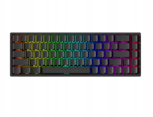 MonsGeek Fun68 HE Magnetisk Tastatur - Sort Sideprint Rapid Trigger